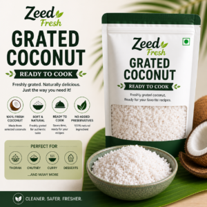 Zeed fresh grated coconut