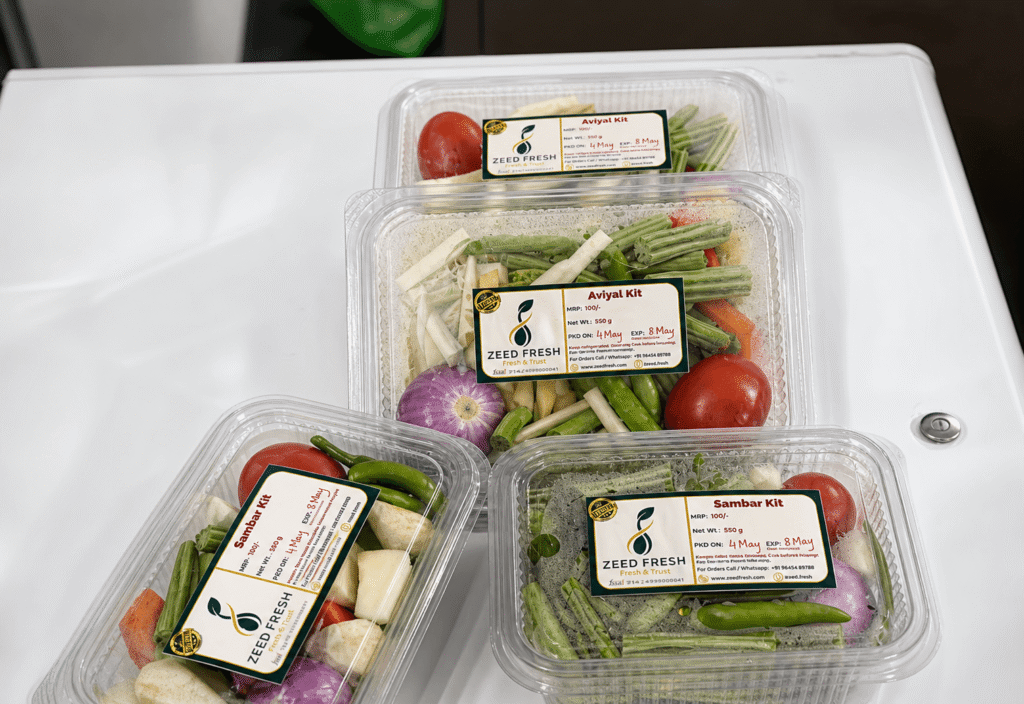 Zeed Fresh Kerala's best ozone washed Fruits and Vegetable