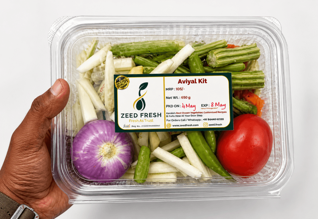 Zeed Fresh Kerala's best ozone washed Fruits and Vegetable